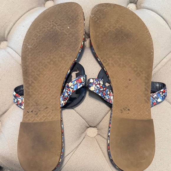 Tory Burch Mosaic Pattern Sandals - Picture 3 of 4